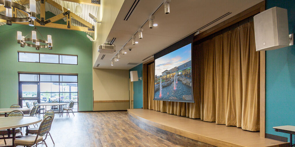 Thornton-Adult-Rec-Center-Projection-Screen