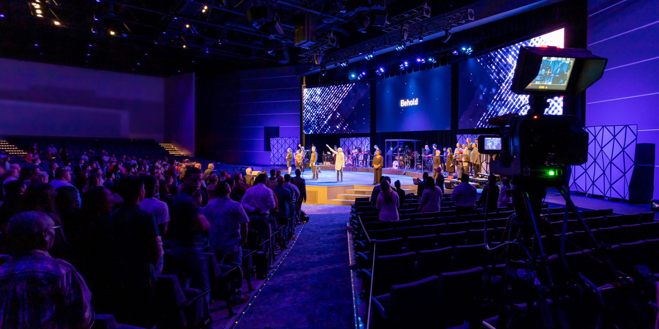 Odessa Christian Center church video production and live broadcast