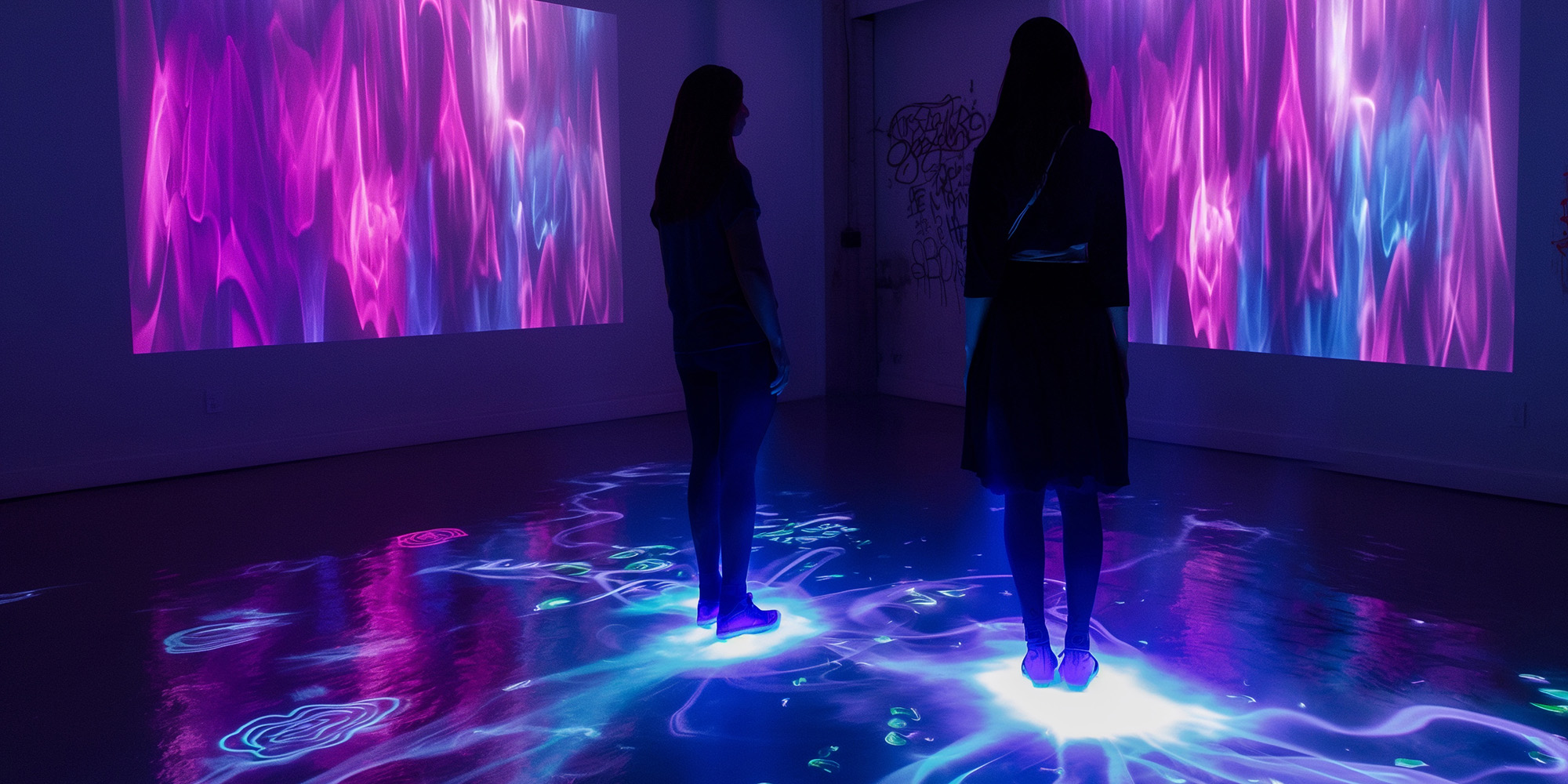 Immersive projector experience showcasing cutting-edge AV technology for museums and educational centers