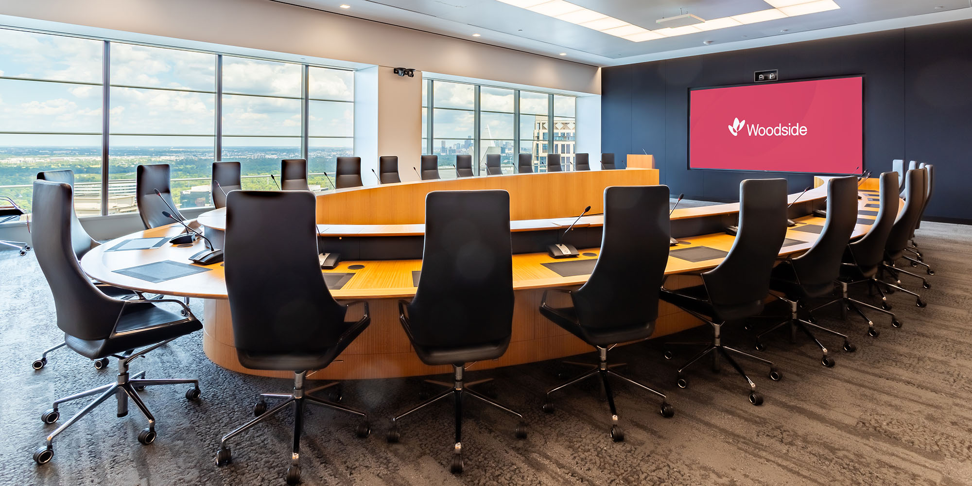 Woodside Energy Audiovisual upgrade by Ford AV